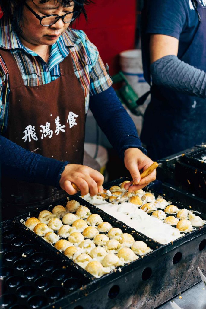Traditional Japanese cuisine: Takoyaki