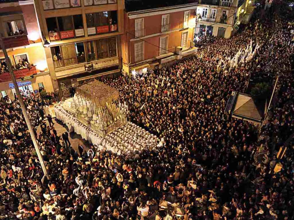 holy week in malaga - parade