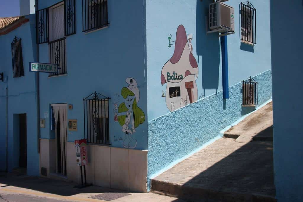 juzcar-graffiti route