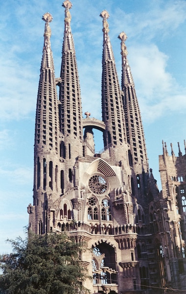 Picture of Sagrada Familia church in Barcelona