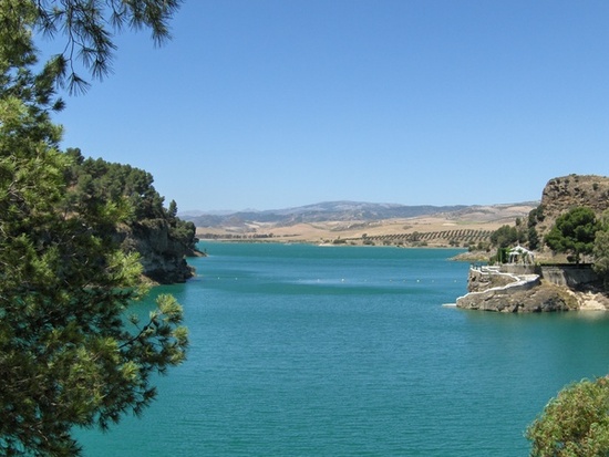 View of Embalses del Guadalhorce after La Matanza | Credit: Ayuntamiento de Ardales